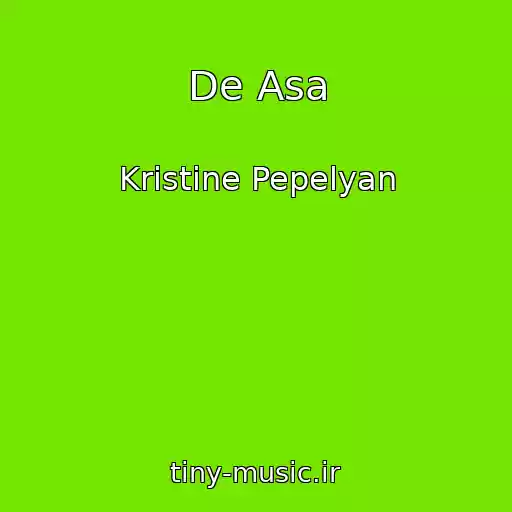 کاور آهنگ De Asa از Kristine Pepelyan
