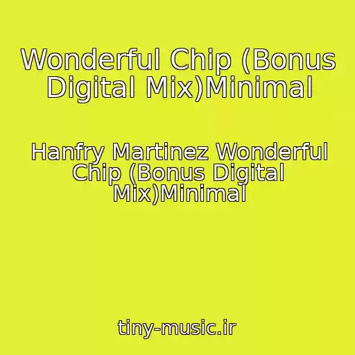 کاور آهنگ Wonderful Chip (Bonus Digital Mix)Minimal از Hanfry Martinez Wonderful Chip (Bonus Digital Mix)Minimal