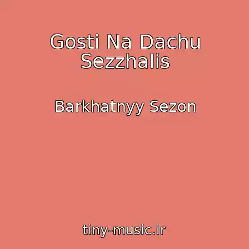 کاور آهنگ Gosti Na Dachu Sezzhalis از Barkhatnyy Sezon