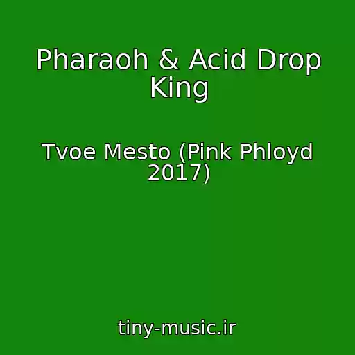 کاور آهنگ Pharaoh & Acid Drop King از Tvoe Mesto (Pink Phloyd 2017)