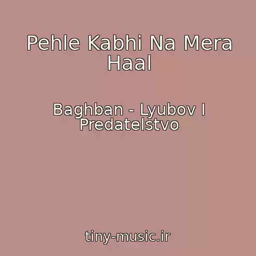کاور آهنگ Pehle Kabhi Na Mera Haal از Baghban - Lyubov I Predatelstvo