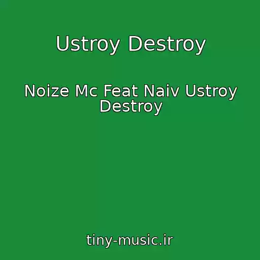 کاور آهنگ Ustroy Destroy از Noize Mc Feat Naiv Ustroy Destroy