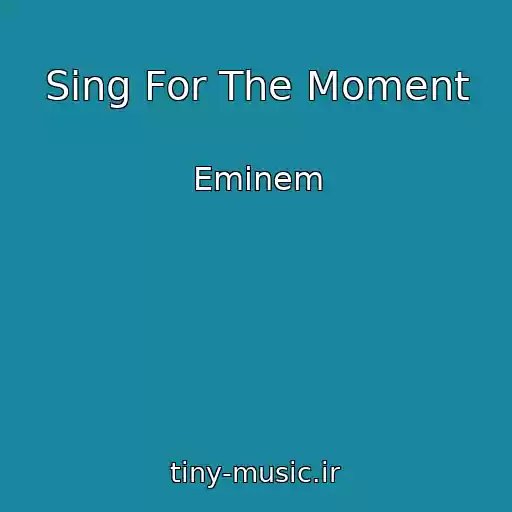 کاور آهنگ Sing For The Moment از Eminem