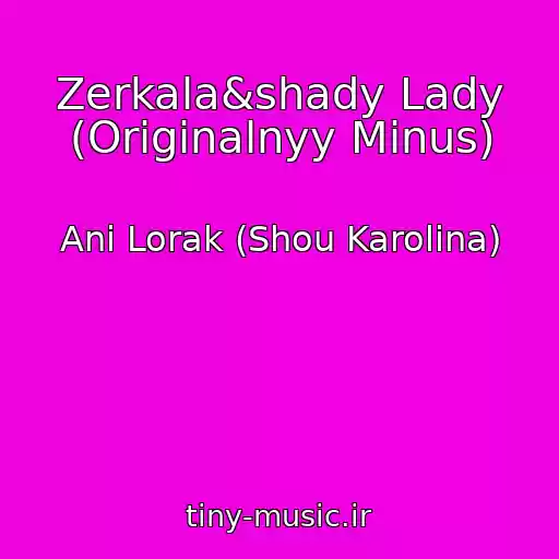 کاور آهنگ Zerkala&shady Lady (Originalnyy Minus) از Ani Lorak (Shou Karolina)