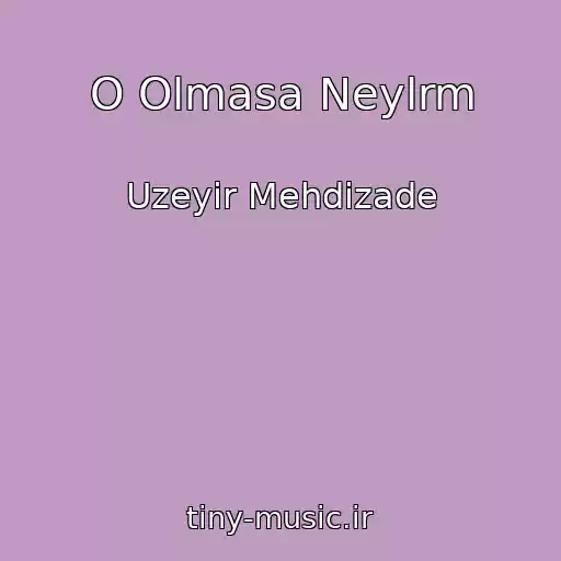 کاور آهنگ O Olmasa Neylrm از Uzeyir Mehdizade