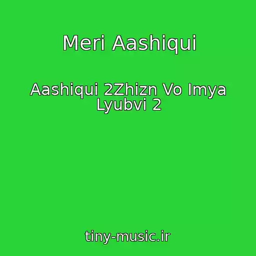 کاور آهنگ Meri Aashiqui از Aashiqui 2Zhizn Vo Imya Lyubvi 2