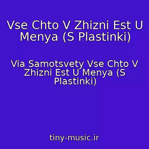 کاور آهنگ Vse Chto V Zhizni Est U Menya (S Plastinki) از Via Samotsvety Vse Chto V Zhizni Est U Menya (S Plastinki)