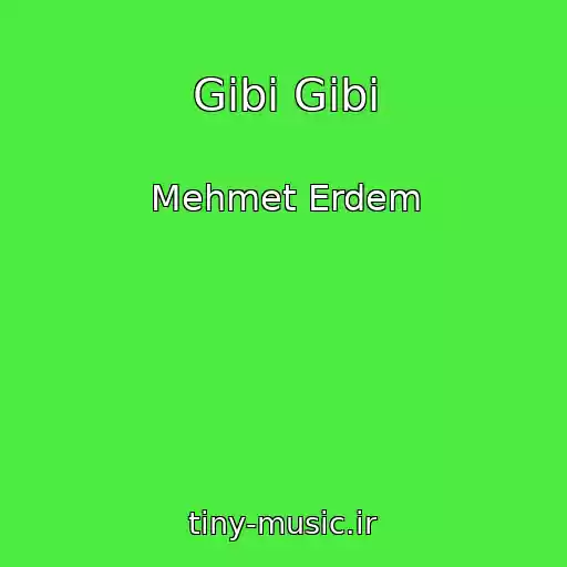 کاور آهنگ Gibi Gibi از Mehmet Erdem