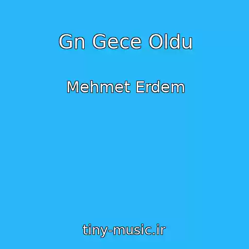 کاور آهنگ Gn Gece Oldu از Mehmet Erdem