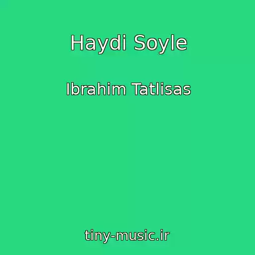 کاور آهنگ Haydi Soyle از Ibrahim Tatlisas