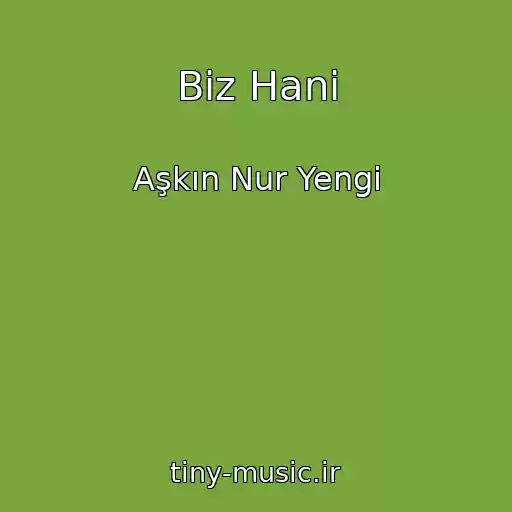 کاور آهنگ Biz Hani از Aşkın Nur Yengi
