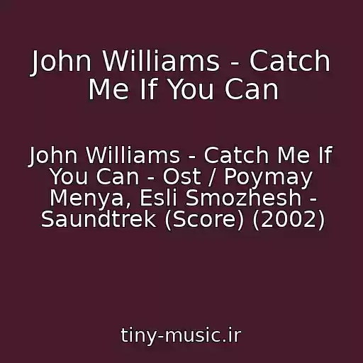 کاور آهنگ John Williams - Catch Me If You Can از John Williams - Catch Me If You Can - Ost / Poymay Menya, Esli Smozhesh - Saundtrek (Score) (2002)