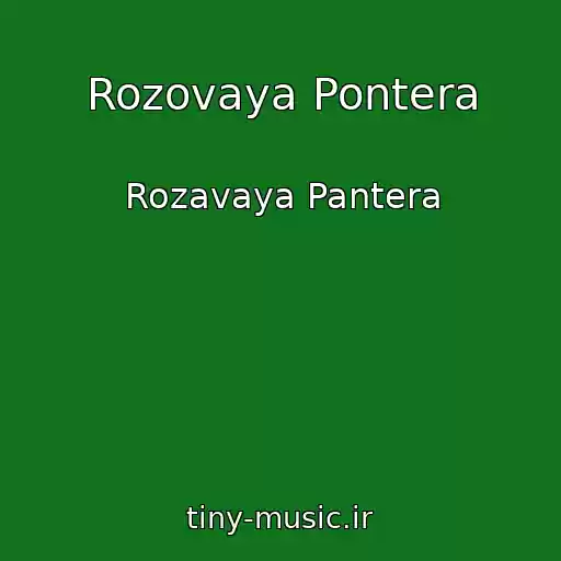 کاور آهنگ Rozovaya Pontera از Rozavaya Pantera