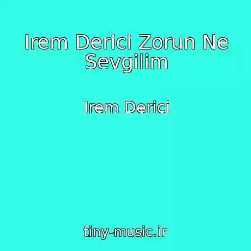 کاور آهنگ Irem Derici Zorun Ne Sevgilim از Irem Derici