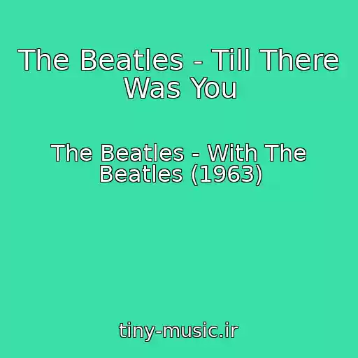 کاور آهنگ The Beatles - Till There Was You از The Beatles - With The Beatles (1963)