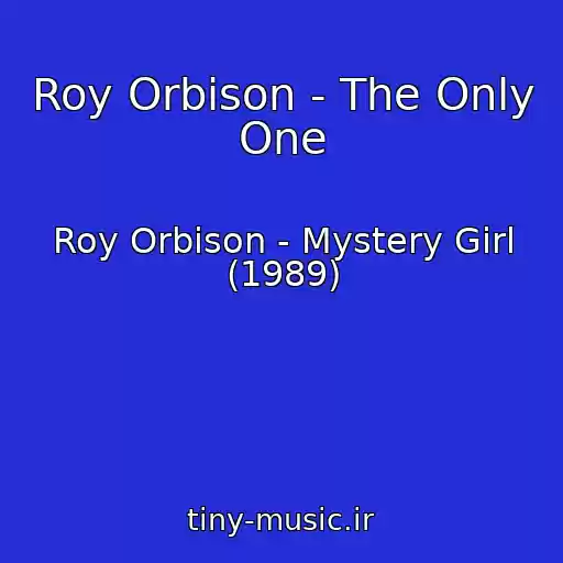 کاور آهنگ Roy Orbison - The Only One از Roy Orbison - Mystery Girl (1989)