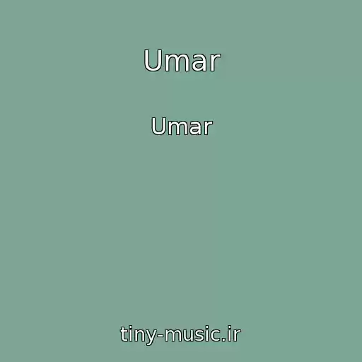 کاور آهنگ Umar از Umar