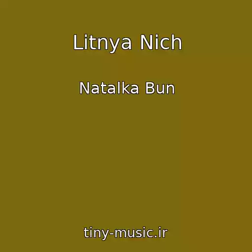 کاور آهنگ Lіtnya Nіch از Natalka Bun
