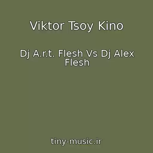 کاور آهنگ Viktor Tsoy Kino از Dj A.r.t. Flesh Vs Dj Alex Flesh