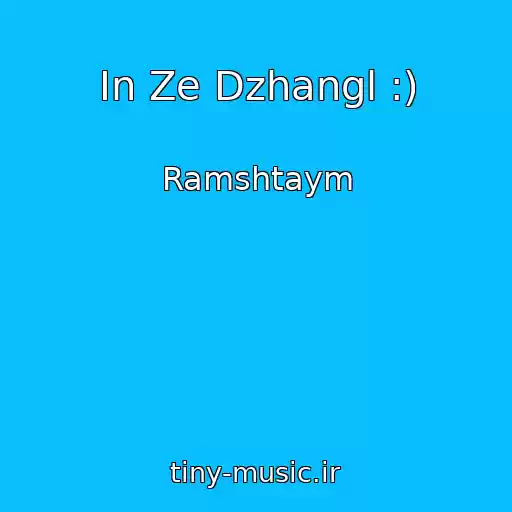 کاور آهنگ In Ze Dzhangl :) از Ramshtaym