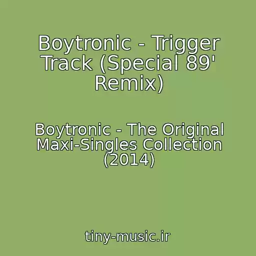 کاور آهنگ Boytronic - Trigger Track (Special 89' Remix) از Boytronic - The Original Maxi-Singles Collection (2014)