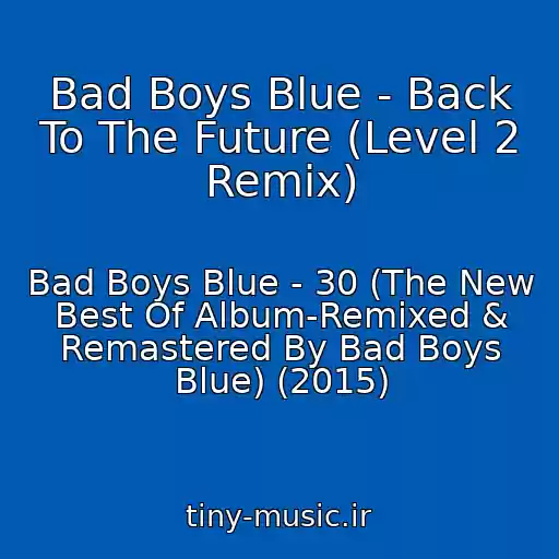 کاور آهنگ Bad Boys Blue - Back To The Future (Level 2 Remix) از Bad Boys Blue - 30 (The New Best Of Album-Remixed & Remastered By Bad Boys Blue) (2015)