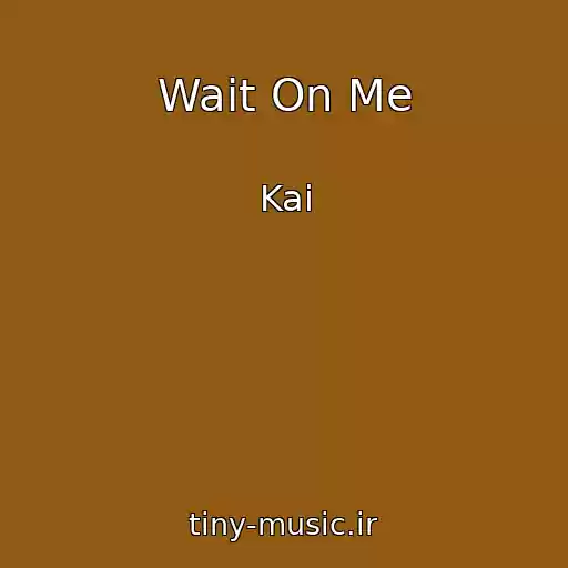 کاور آهنگ Wait On Me از Kai