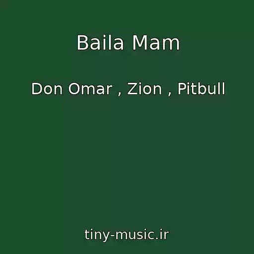 کاور آهنگ Baila Mam از Don Omar , Zion , Pitbull