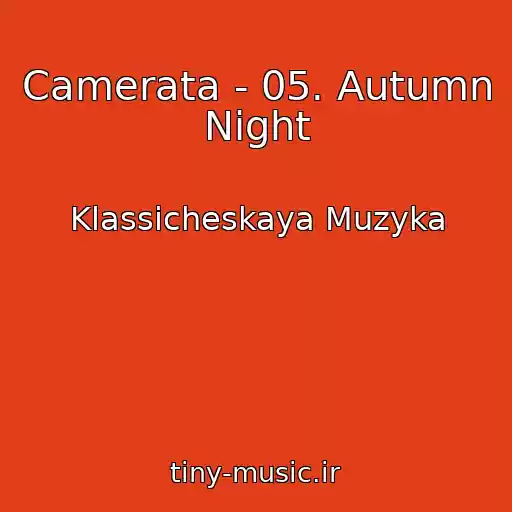 کاور آهنگ Camerata - 05. Autumn Night از Klassicheskaya Muzyka