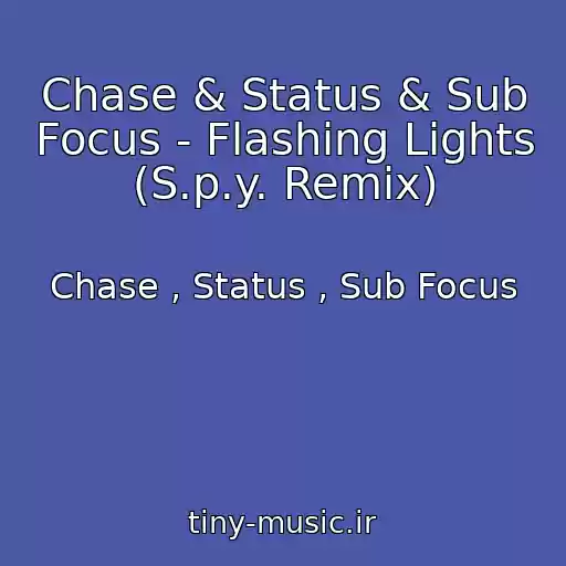 کاور آهنگ Chase & Status & Sub Focus - Flashing Lights (S.p.y. Remix) از Chase , Status , Sub Focus
