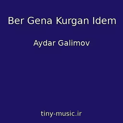 کاور آهنگ Ber Gena Kurgan Idem از Aydar Galimov