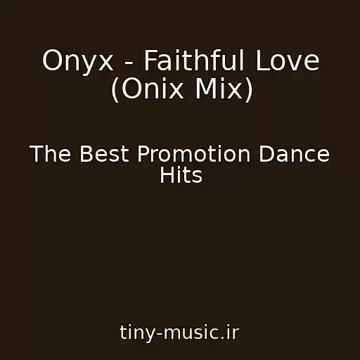 کاور آهنگ Onyx - Faithful Love (Onix Mix) از The Best Promotion Dance Hits