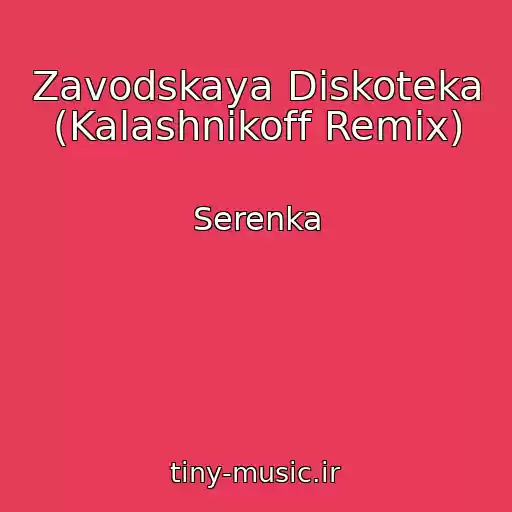 کاور آهنگ Zavodskaya Diskoteka (Kalashnikoff Remix) از Serenka