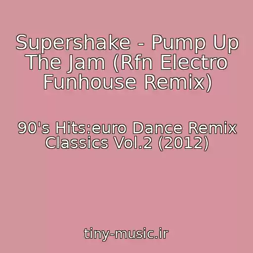 کاور آهنگ Supershake - Pump Up The Jam (Rfn Electro Funhouse Remix) از 90's Hits:euro Dance Remix Classics Vol.2 (2012)