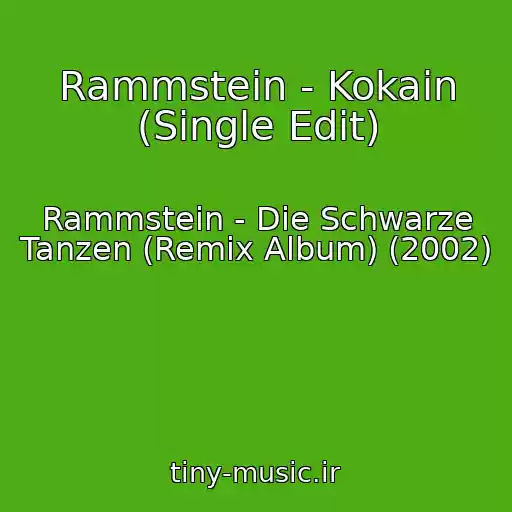 کاور آهنگ Rammstein - Kokain (Single Edit) از Rammstein - Die Schwarze Tanzen (Remix Album) (2002)
