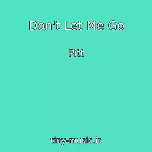 کاور آهنگ Don't Let Me Go از Pitt