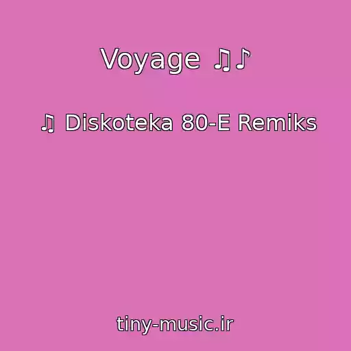 کاور آهنگ Voyage ♫♪ از ♫ Diskoteka 80-E Remiks
