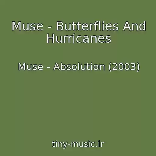 کاور آهنگ Muse - Butterflies And Hurricanes از Muse - Absolution (2003)
