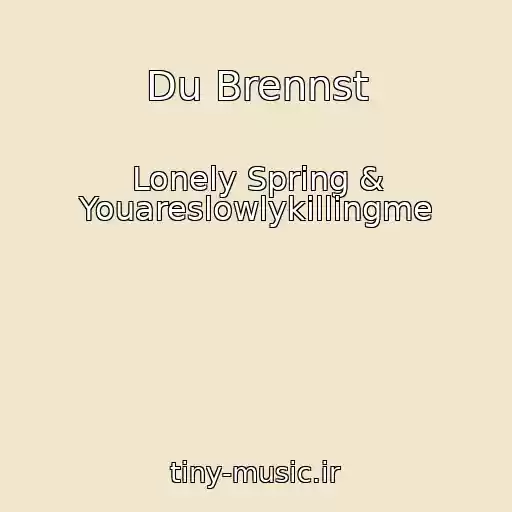 کاور آهنگ Du Brennst از Lonely Spring & Youareslowlykillingme