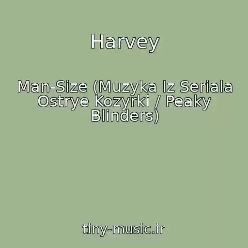 کاور آهنگ Harvey از Man-Size (Muzyka Iz Seriala Ostrye Kozyrki / Peaky Blinders)