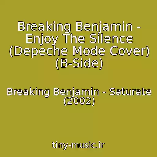 کاور آهنگ Breaking Benjamin - Enjoy The Silence (Depeche Mode Cover) (B-Side) از Breaking Benjamin - Saturate (2002)