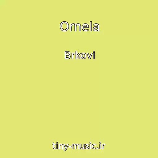 کاور آهنگ Ornela از Brkovi