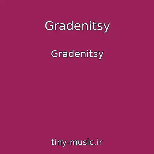 کاور آهنگ Gradenitsy از Gradenitsy