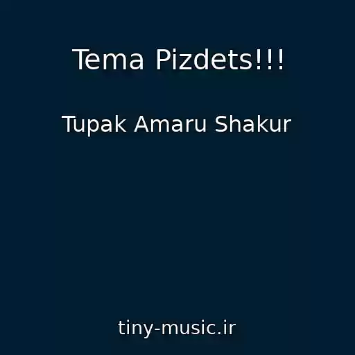 کاور آهنگ Tema Pizdets!!! از Tupak Amaru Shakur