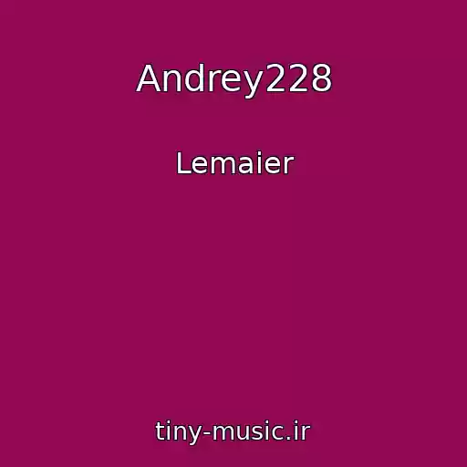 کاور آهنگ Andrey228 از Lemaier