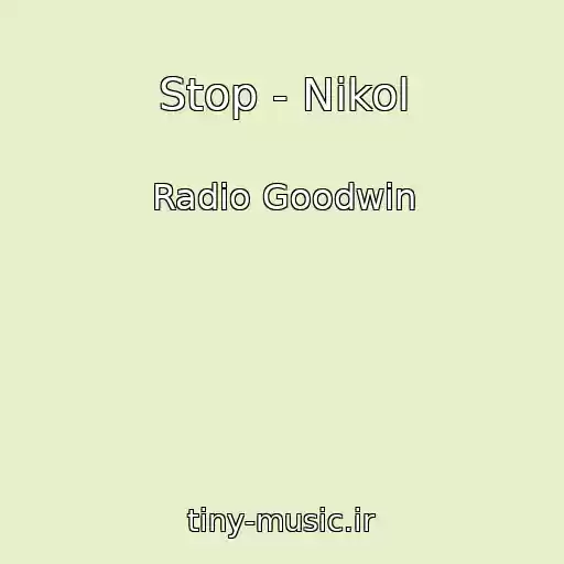 کاور آهنگ Stop - Nikol از Radio Goodwin