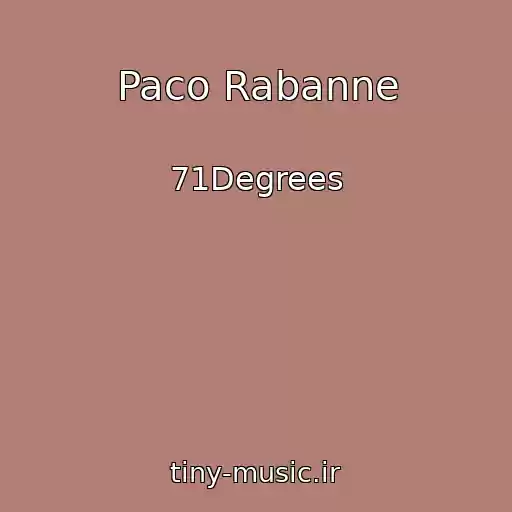 کاور آهنگ Paco Rabanne از 71Degrees