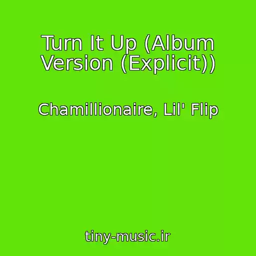 کاور آهنگ Turn It Up (Album Version (Explicit)) از Chamillionaire, Lil' Flip