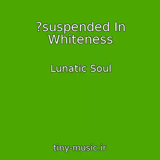 کاور آهنگ ?suspended In Whiteness از Lunatic Soul