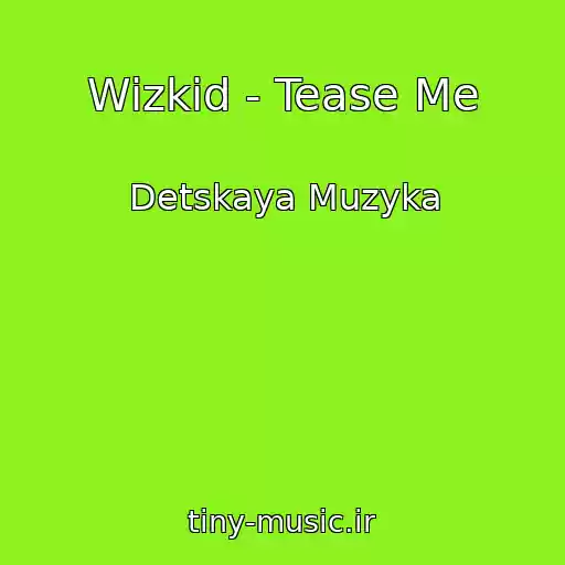 کاور آهنگ Wizkid - Tease Me از Detskaya Muzyka